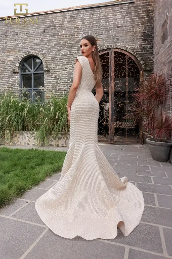 Terani Couture Style #251E4201 $3 Champagne thumbnail