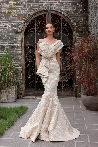Terani Couture Style #251E4201 $2 Champagne thumbnail
