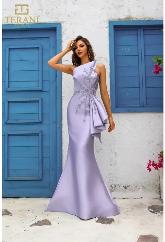 Terani Couture Style #251E4265 $3 Lavendar thumbnail
