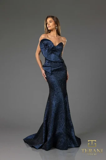 Terani Couture Style #251E4276 $4 Navy thumbnail