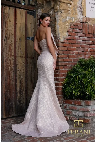 Terani Couture Style #251E4276 $1 Champagne thumbnail