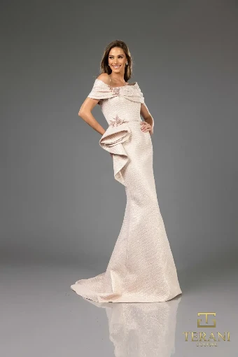 Terani Couture Style #251M4448 $2 Champagne thumbnail
