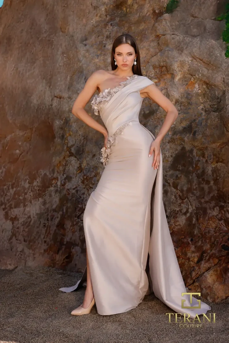 Terani Couture Style #252E5116 #0 default Taupe picture
