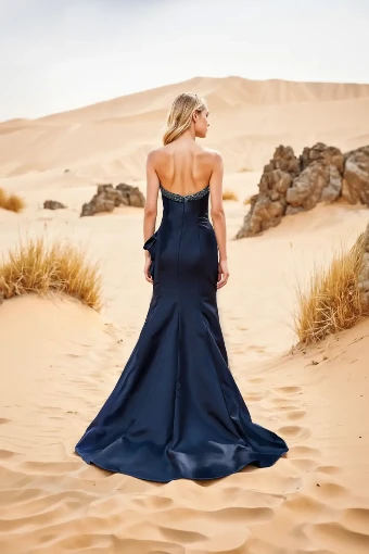 Terani Couture Style #252E5131 $11 Navy thumbnail