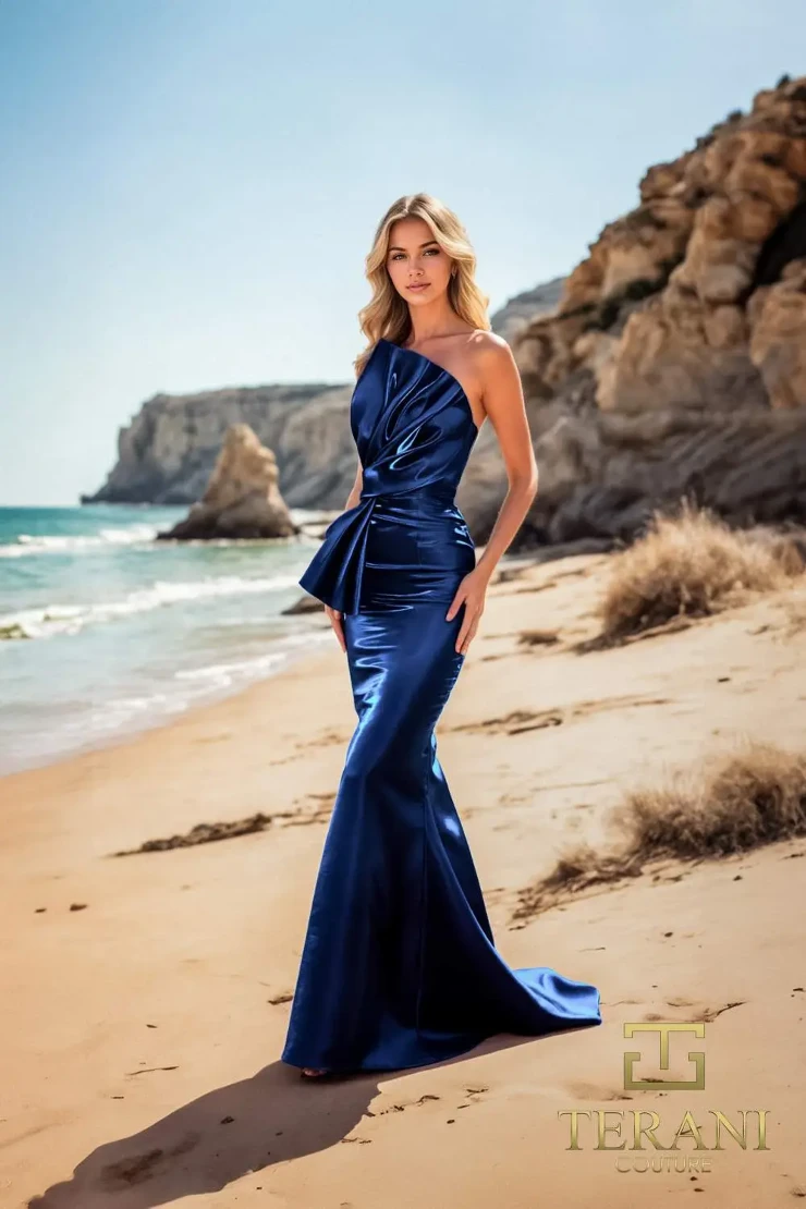 Terani Couture Style #252E5513 #0 default Navy picture
