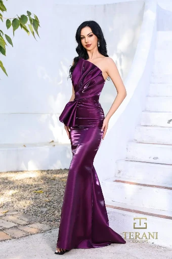 Terani Couture Style #252E5513 $2 Plum thumbnail