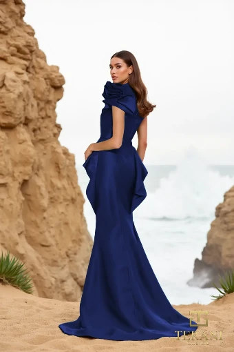 Terani Couture Style #252E5546 $7 Navy thumbnail