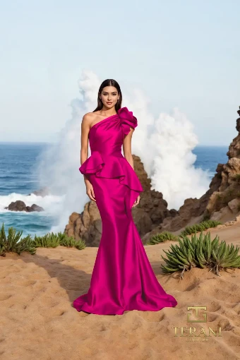 Terani Couture Style #252E5546 $0 default Fuchsia thumbnail