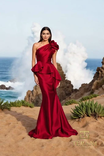 Terani Couture Style #252E5546 $8 Red thumbnail