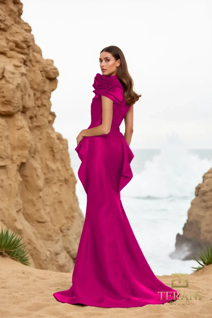Terani Couture Style #252E5546 #1 Fuchsia picture