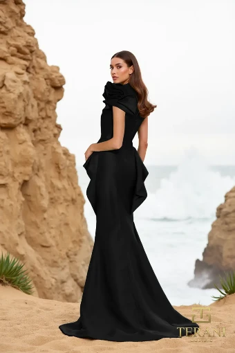 Terani Couture Style #252E5546 $3 Black thumbnail