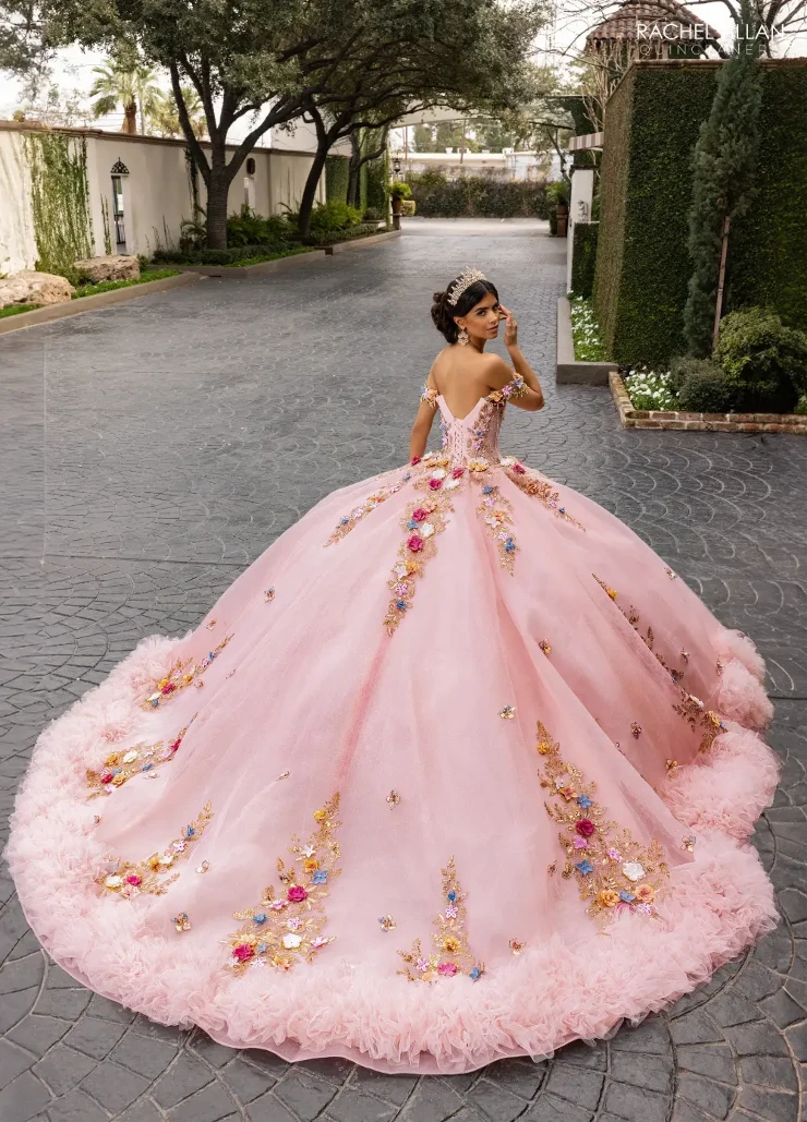Alianna by Rachel Allan Style #RQ6000 #1 Blush Multi picture