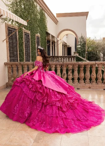 Alianna by Rachel Allan Style #RQ6001 $6 Fuchsia thumbnail