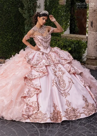 Alianna by Rachel Allan Style #RQ6004 $12 Blush Rose Gold thumbnail
