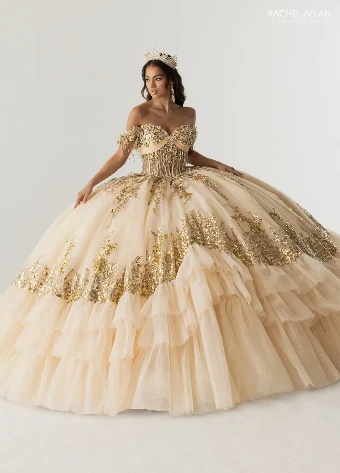 Alianna by Rachel Allan Style #RQ6012 $4 Champagne Gold thumbnail