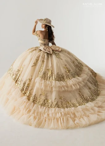 Alianna by Rachel Allan Style #RQ6012 $5 Champagne Gold thumbnail