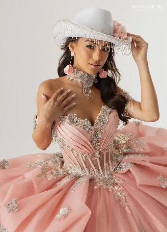 Alianna by Rachel Allan Style #RQ6014 $2 Rose Pink Silver thumbnail