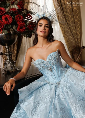 Alianna by Rachel Allan Style #RQ6020 $10 Powder Blue thumbnail