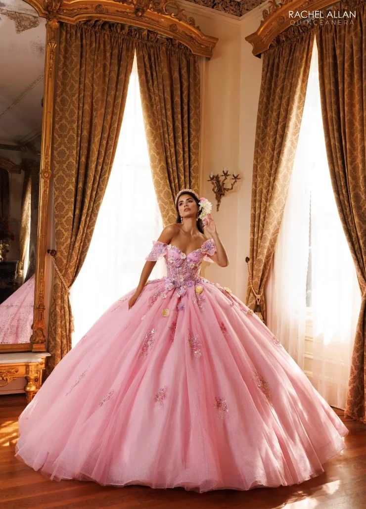 Alianna by Rachel Allan Style #RQ6022 #0 default Pink Multi picture