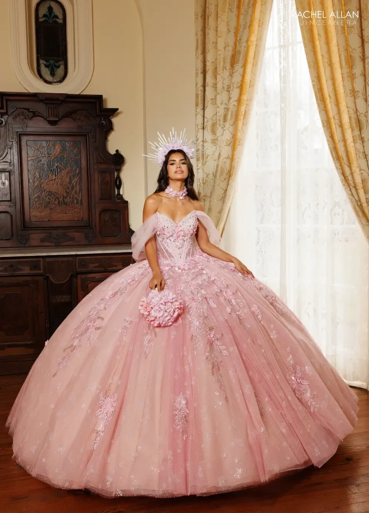 Alianna by Rachel Allan Style #RQ6023 #0 default Light Pink picture