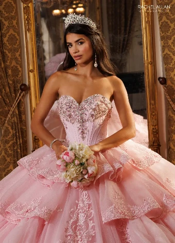 Alianna by Rachel Allan Style #RQ6025 $2 Pink thumbnail