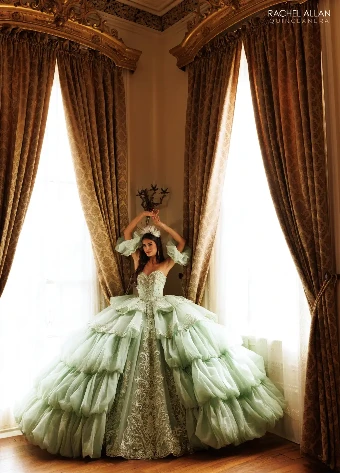 Alianna by Rachel Allan Style #RQ6025 $11 Sage thumbnail