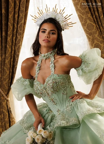 Alianna by Rachel Allan Style #RQ6025 $10 Sage thumbnail