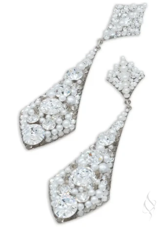 Stefanie Somers Style #Kinser $52 Crystal/Pearl thumbnail