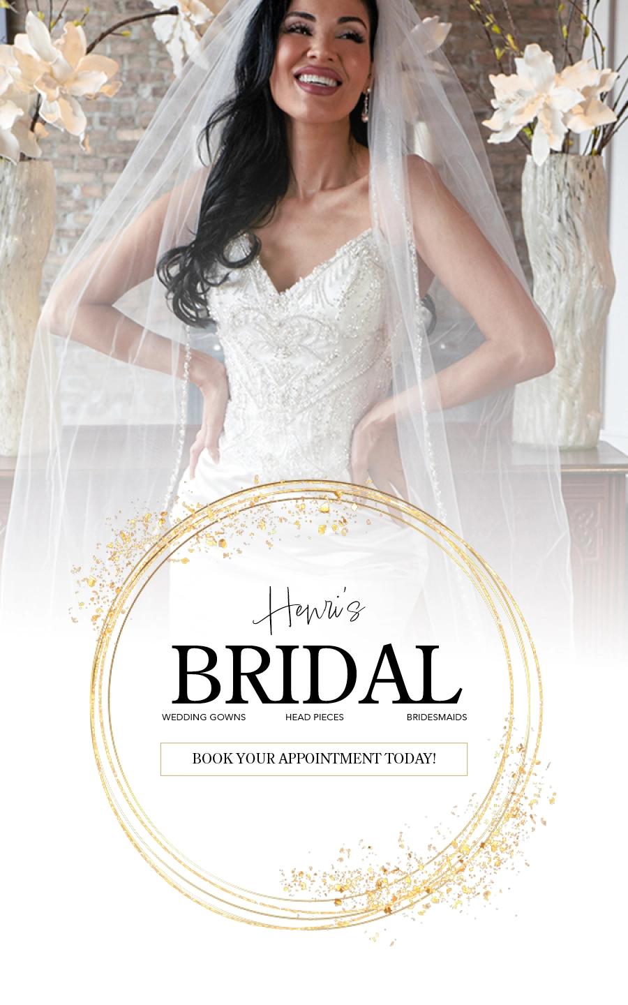 Schedule Your Bridal Appointment