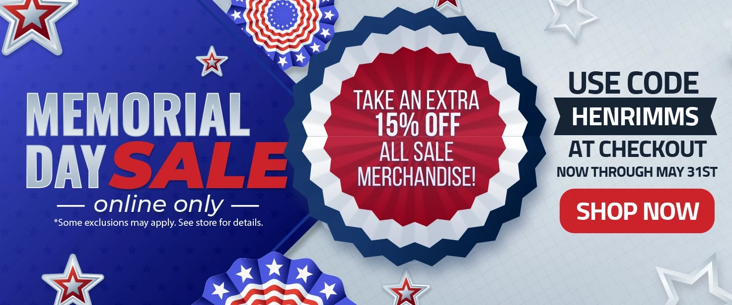 Memorial Day Sale!
