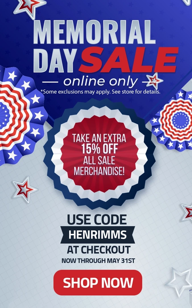 Memorial Day Sale!