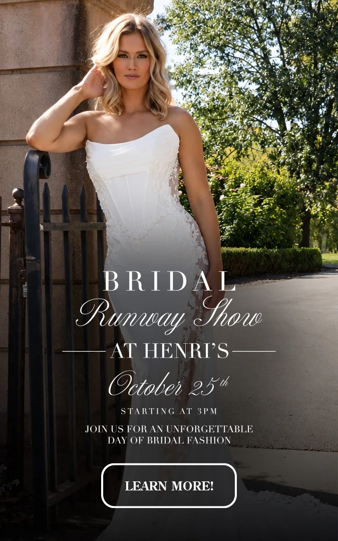 Bridal Runway Show at Henri's
